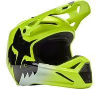FOX V1 Shield Casco da motocross, giallo, taglia S per maschi