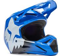 FOX V1 Shield Casco da motocross giovanile, blu, taglia M