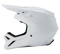 FOX V1 Solid Casco Motocross, bianco, taglia M per maschi