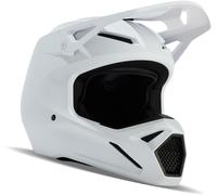FOX V1 Solid Casco Cross M unisex bianca