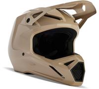 FOX V1 Solid Casco da motocross, marrone, Taglia XS (53/54)