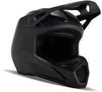 FOX V1 Solid Casco Motocross, nero, taglia M per maschi
