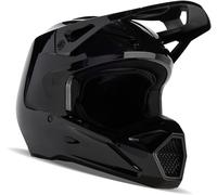 FOX V1 Solid Casco da motocross, nero, Taglia XL (61/62)