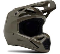 FOX V1 Solid Casco Motocross, verde, taglia M per maschi