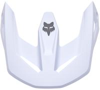 FOX V1 Solid Visiera del casco, bianco opaco, Taglia XS