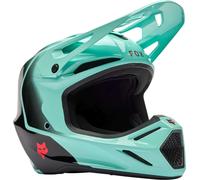 FOX V3 Drip Casco da motocross, turchese, Taglia XS (53/54)