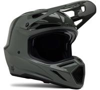 FOX V3 RS Carbon Solid MIPS Casco da motocross, grigio, Taglia XS (53/54)