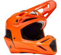 FOX V3 RS Fracture Carbon Casco da motocross, arancione, taglia L per maschi