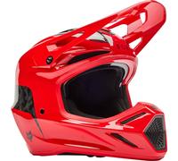 FOX V3 RS Fracture Carbon Casco da motocross, rosso, taglia M per maschi