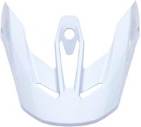 FOX V3 RS Solid Visiera del casco, Bianco, Taglia L