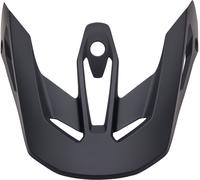 FOX V3 RS Solid Visiera del casco, nero opaco, Taglia L