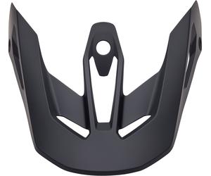 FOX V3 RS Solid Visiera del casco, nero opaco, Taglia L