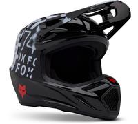 FOX V3 Seventy4 MIPS Casco da motocross, nero, Taglia XS (53/54)