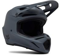 FOX V3 Solid MIPS Casco da motocross, grigio, taglia XL per maschi