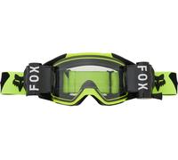 FOX Vue Roll Off Occhiali da motocross, nero/giallo, Taglia unica