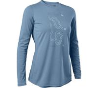 Fox W Ranger Dr Ls Jersey Dusty Blue