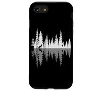Fox Walking Foresta Riflessi Minimalista Natura Selvaggia Custodia per iPhone SE (2020) / 7/8