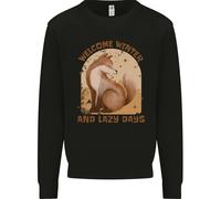 Fox Welcome Inverno E Pigro Giorni Bambini Felpa Maglione