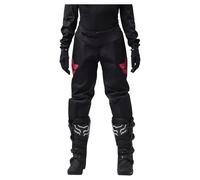 FOX WMNS Blackout Pantaloni Da Cross Nero/Fucsia 12