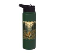 Fox Woods Foresta Forestcore Goblincore Natura Stainless Steel Insulated Water Bottle