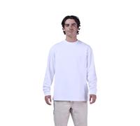 Fox Wordmark - Maglietta a Maniche Lunghe Oversized Optic White L
