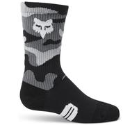 Fox Y 6 Ranger Crew - calzini MTB - bambino S Black/Grey junior