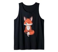 Fox Yoga Chibi Kawaii Anime Giapponese Canotta
