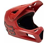 Fox Youth JUNIOR YTH Rampage Helmet, Ce/Cpsc Red, rosso, taglia unica
