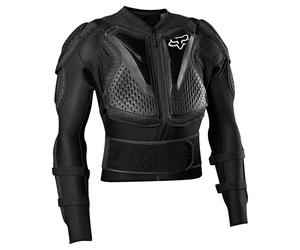 FOX Youth Titan Sport Giacca protettiva per bambini/ragazzi unisex nero, onesize