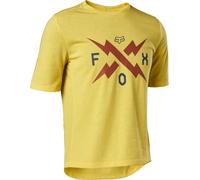 Fox Yth Ranger Dr Ss Jersey Pear Yellow