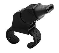 Fox40 Fox 40 Sonik Blast Fischietto con Impugnatura per Dita, FHISTLE con Grip Dito Unisex, Set Nero, Taglia Unica