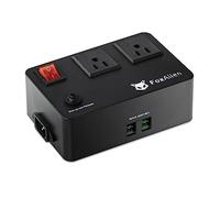 FoxAlien Modulo relè interruttore relè per macchine router CNC, router e collettore di polveri controllo sincrono (prese e spina 110 V, per tutte le macchine FoxAlien