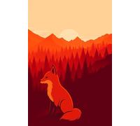 Foxer Notebook - Firewatch Edition | Minimalist 2026 Planner | 6x9” Mountain Forest Aesthetic | 248 Pages | Matte Finish: A cozy mountain-inspired ... daily planning, and creative writing.