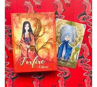 Foxfire: The Kitsune Oracolo Carte Deck Lucy Cavendish Blu Angel Esoteric FKO45