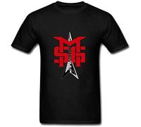 Foxgax Men's Michael Schenker Group T Shirts Black XL