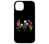Foxglove Daisy Tulip - Vintage Floral Bloom for Nature Lover Custodia per iPhone 14 Plus
