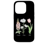 Foxglove Daisy Tulip - Vintage Floral Bloom for Nature Lover Custodia per iPhone 14 Pro