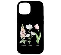 Foxglove Daisy Tulip - Vintage Floral Bloom for Nature Lover Custodia per iPhone 15