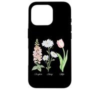 Foxglove Daisy Tulip - Vintage Floral Bloom for Nature Lover Custodia per iPhone 16 Pro