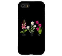 Foxglove Daisy Tulip - Vintage Floral Bloom for Nature Lover Custodia per iPhone SE (2020) / 7/8