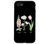Foxglove Daisy Tulip - Vintage Floral Bloom for Nature Lover Custodia per iPhone SE (2020) / 7/8