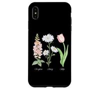 Foxglove Daisy Tulip - Vintage Floral Bloom for Nature Lover Custodia per iPhone XS Max