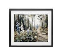 Foxglove Path Sunlit Woods Floral, stampa con cornice, 43,2 x 53,3 cm | Stupell Industries · Di Franklyn Gregory · Pronta da appendere una volta sconfezionata · Made in USA