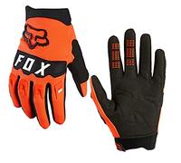 FoxGloves Fox Dirtpaw - Guanti protettivi per bicicletta MTB/MX Cross con dita lunghe (arancione fluo, S = smal)
