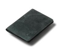 FOXHACKLE Portafoglio porta carte di credito in pelle per uomini e donne, portafoglio sottile bifold con blocco RFID, tasca frontale sottile portafoglio minimalista, piccola custodia per carte