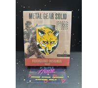 FOXHOUND INSEGNA STEMMA METAL GEAR SOLID LIMITED NUOVO FANATTIK METALLO KONAMI
