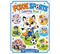 Foxie Sports Coloring Book