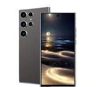 FOXIONO Smartphone Android Sbloccato, 6.8 Pollici HD, Penna Integrata, 4GB RAM + 64GB, Batteria 4000mAh, Doppia SIM, 5 Fotocamere (Profondo buio)