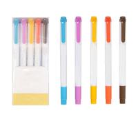 Foxkiker ha set di bunte Highlighter a doppio Heads per gli studi degli uffici scolastici praticamente per la marcatura di documenti e materiale didattico (B colore calmo)