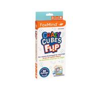 FoxMind 3100248 Crazy Cubes Flip, geniale divertimento per viaggiare, veloce puzzle a cubo per 1-2 persone, Brainteaser per bambini dai 7 anni in su, gioco di famiglia